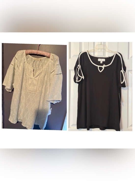 Tops - Bundle/Set of two NWT Plus size 2X blouses